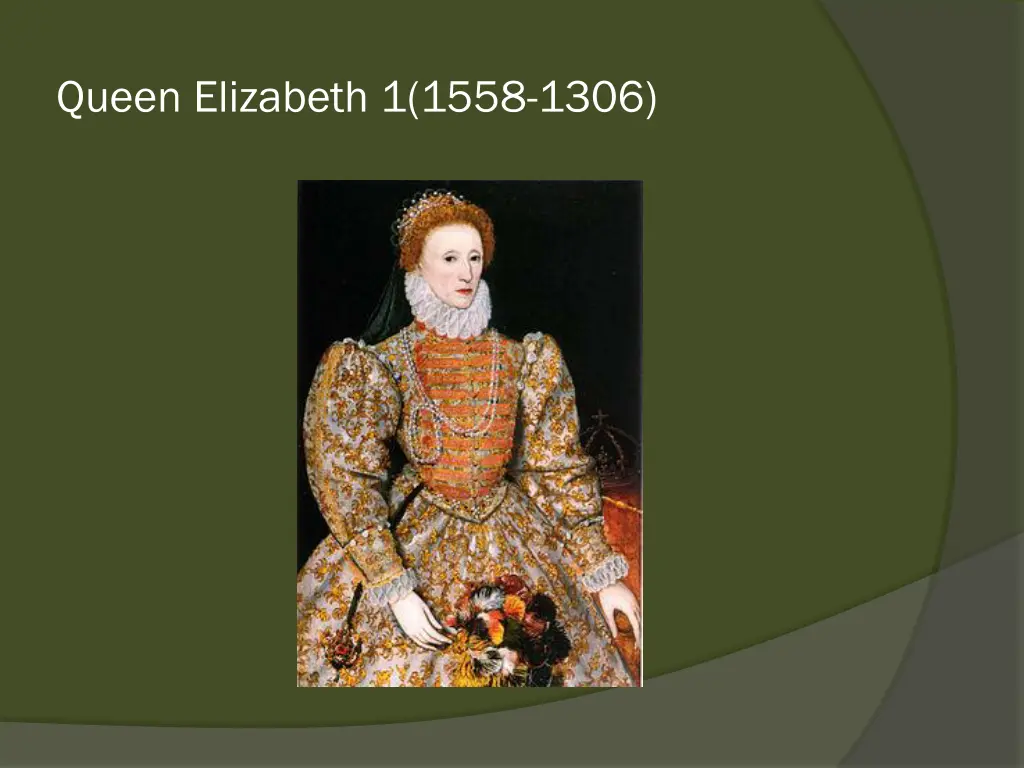 queen elizabeth 1 1558 1306