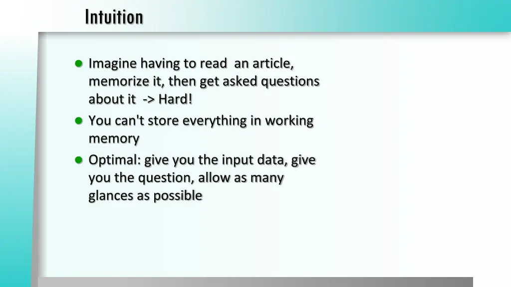 intuition