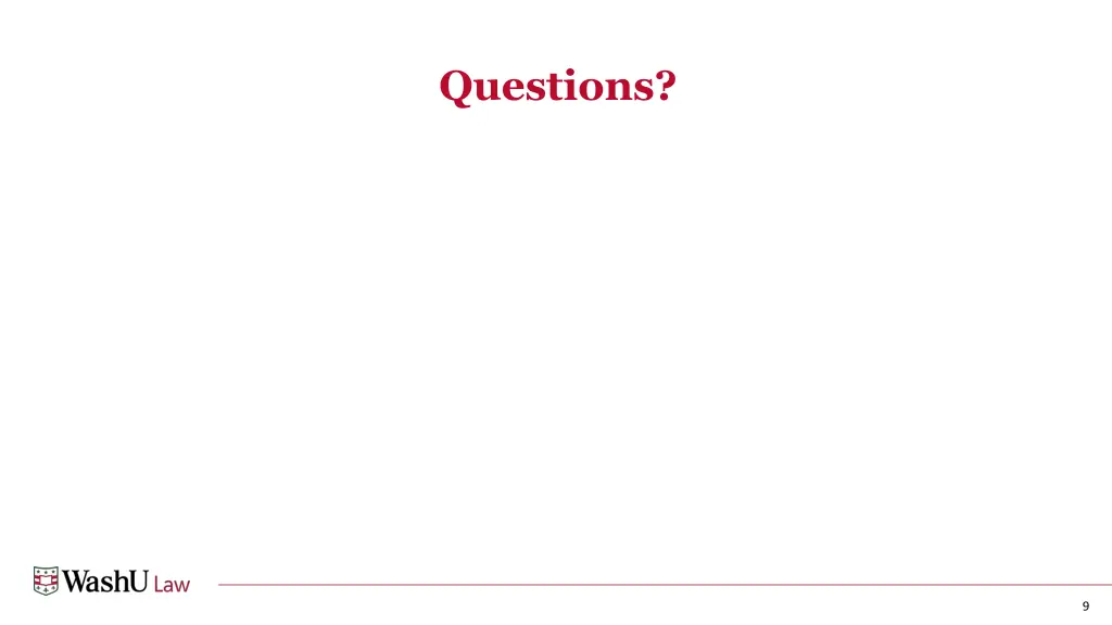 questions