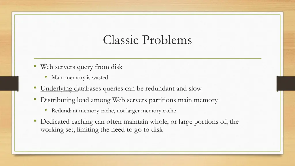 classic problems