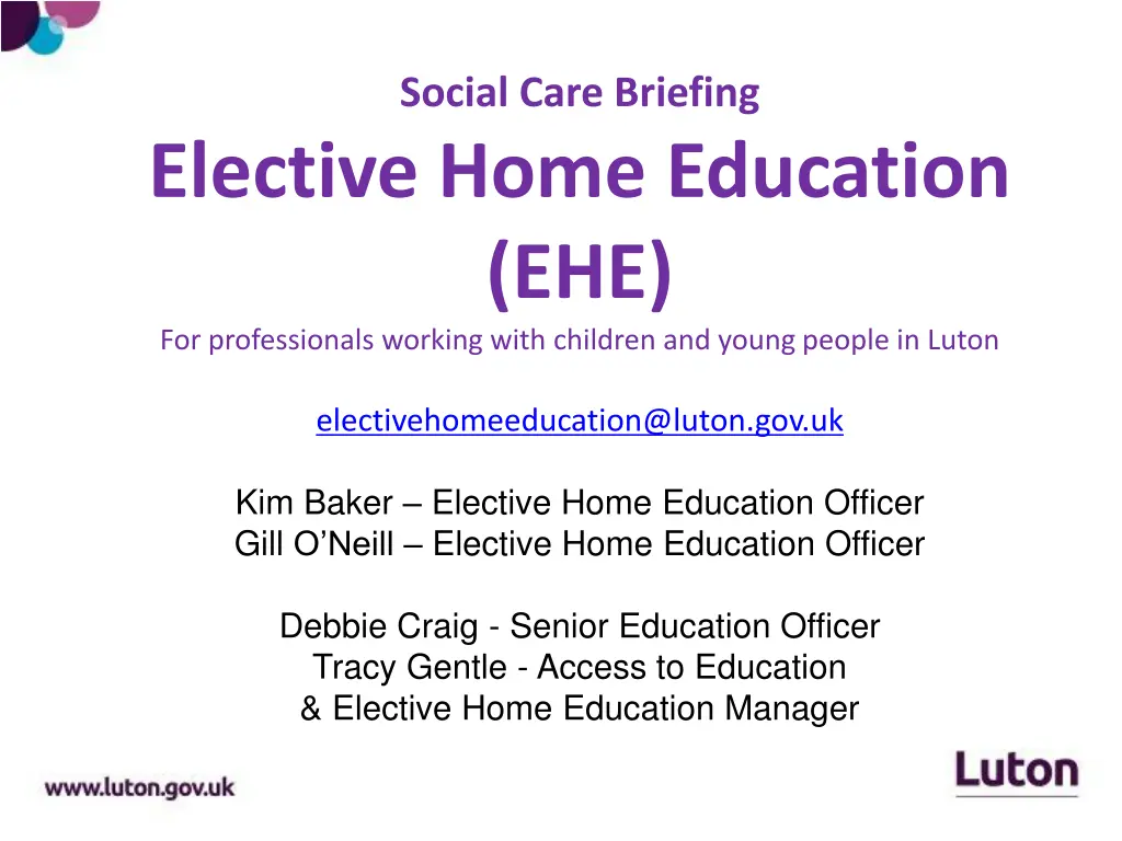 social care briefing