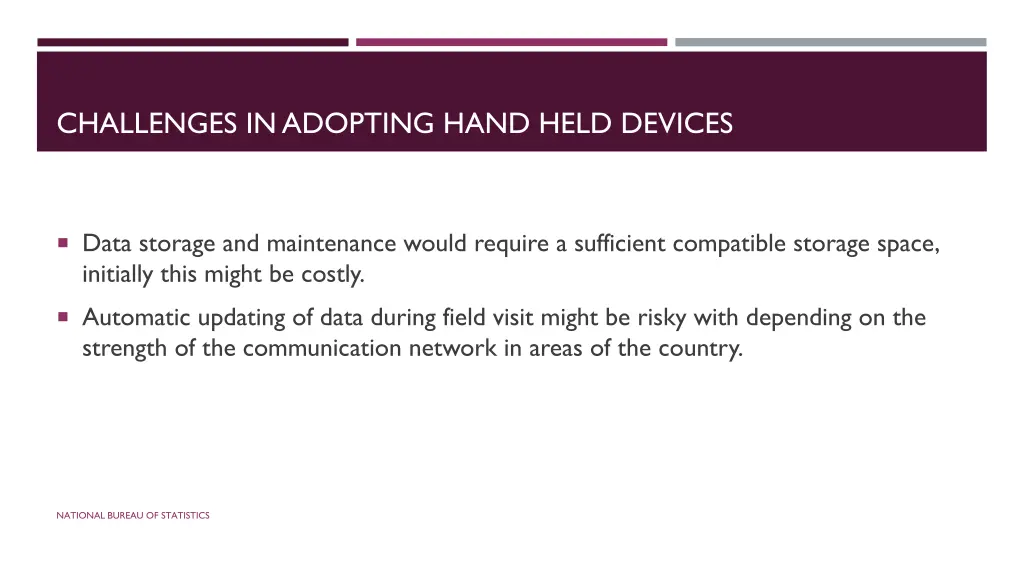 challenges in adopting hand held devices 1