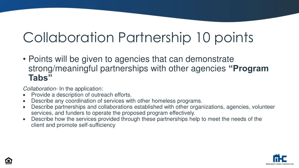 collaboration partnership 10 points