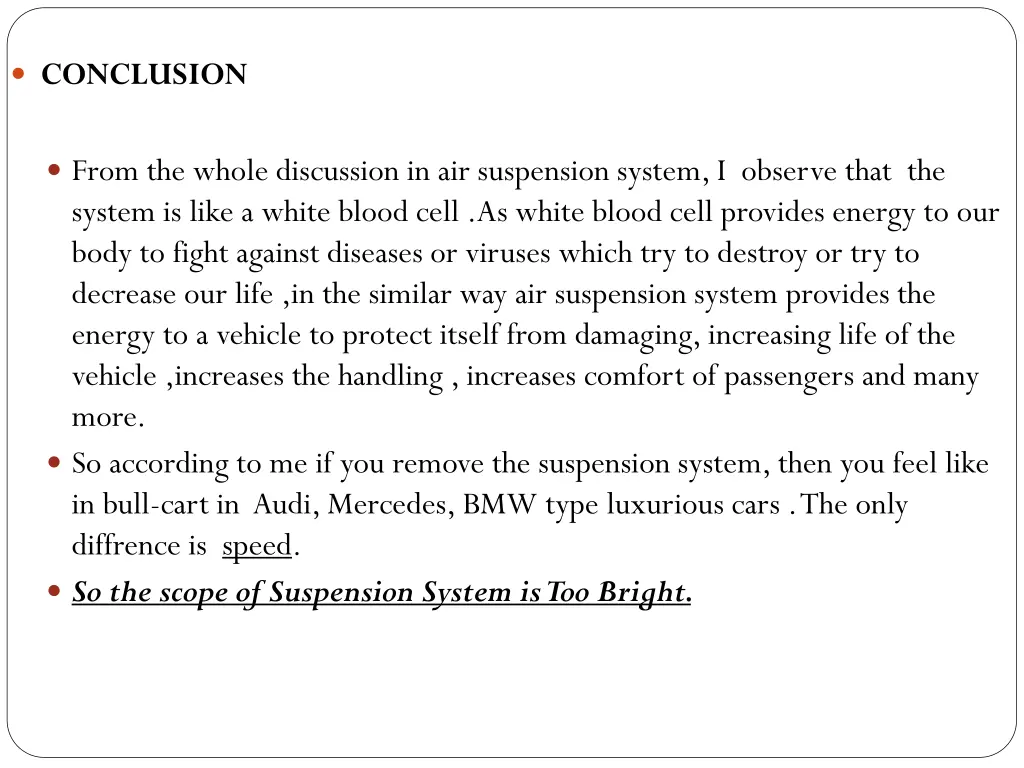 conclusion