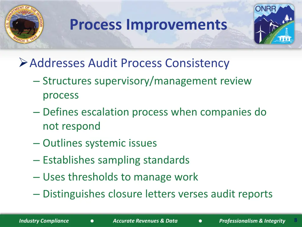 process improvements 1
