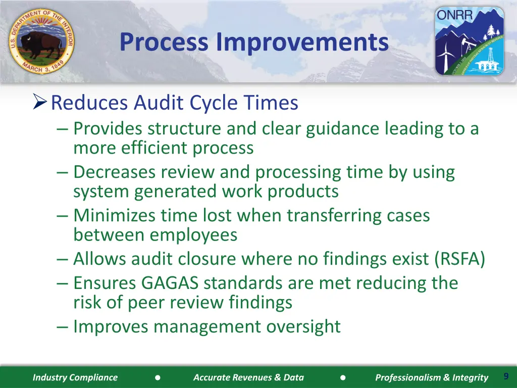 process improvements 2