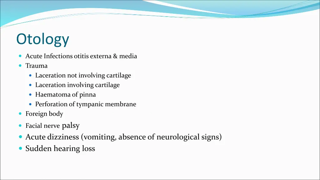 otology