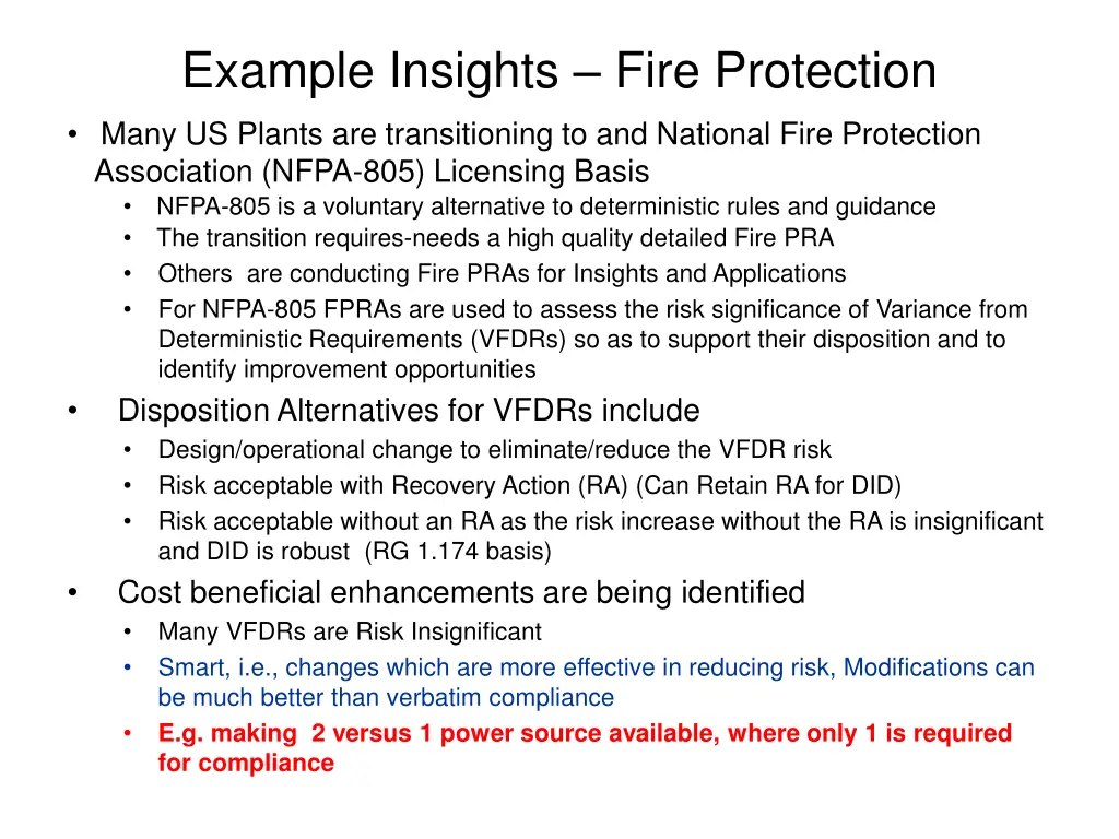 example insights fire protection