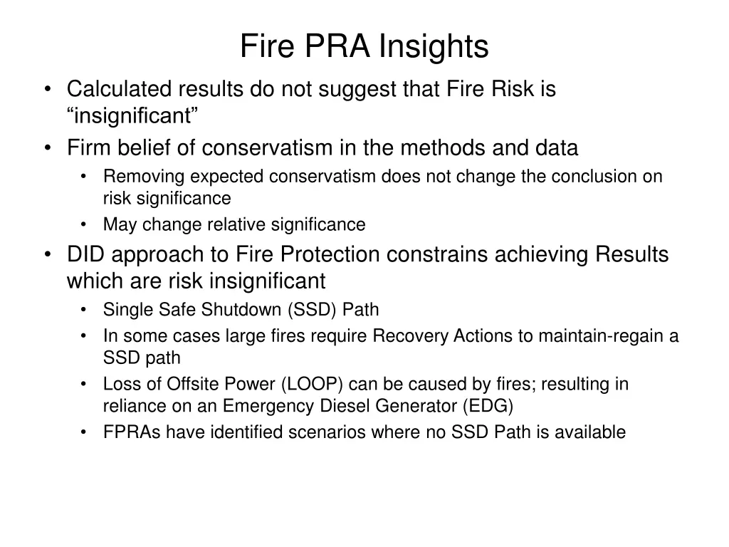 fire pra insights