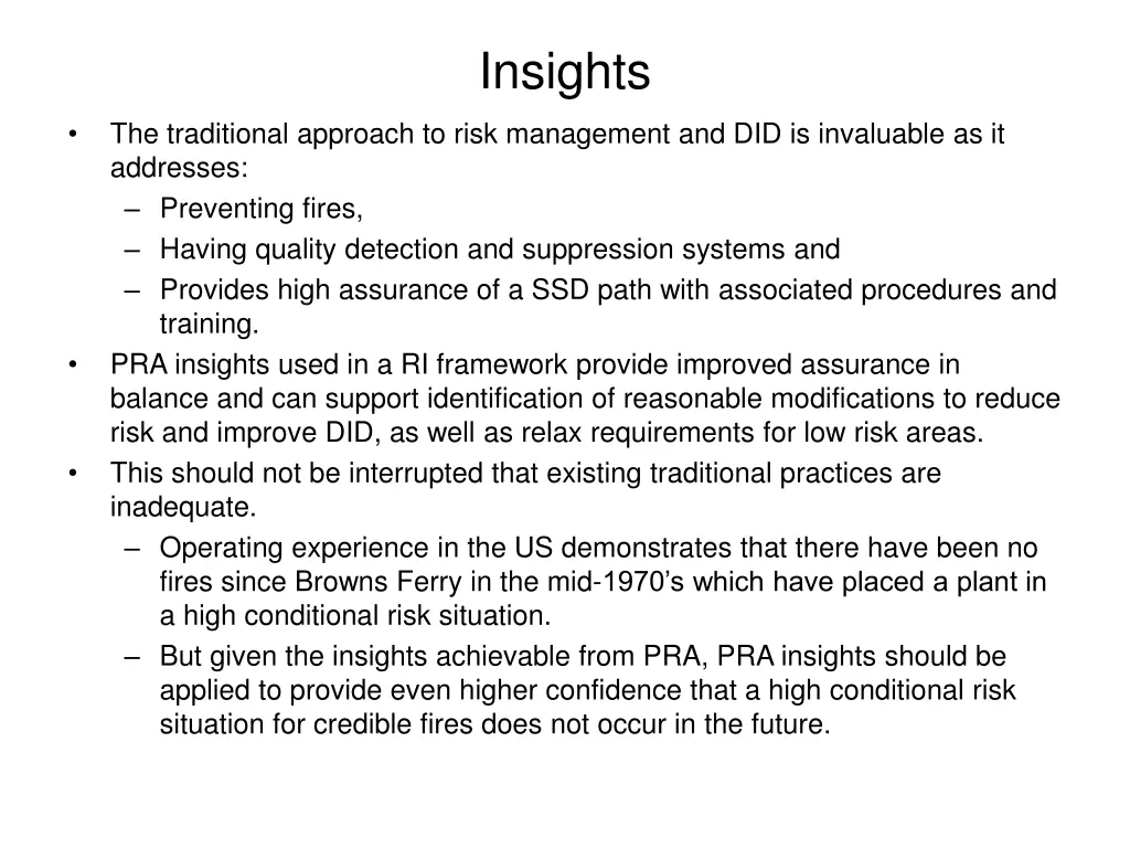 insights