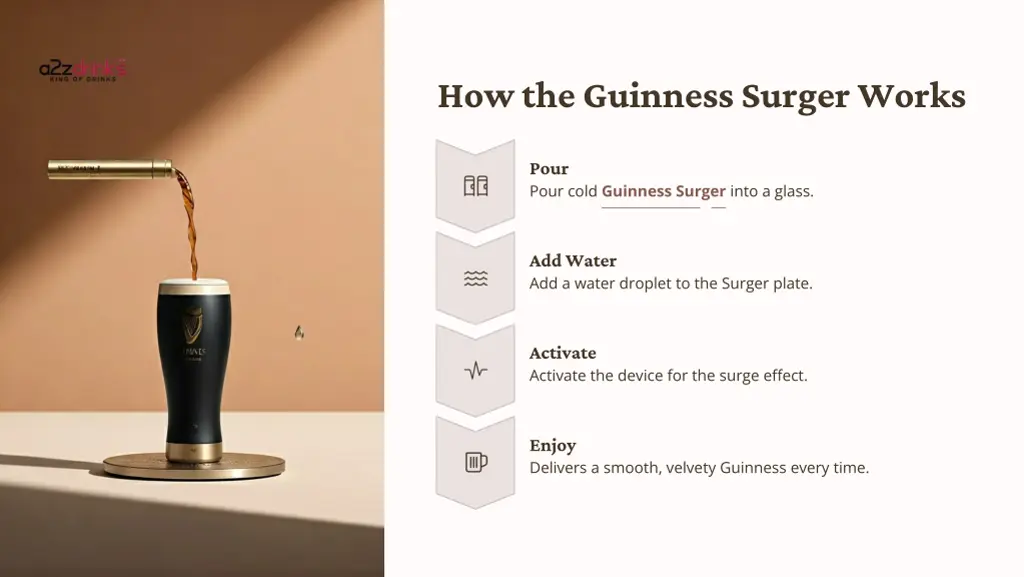 how the guinness surger works