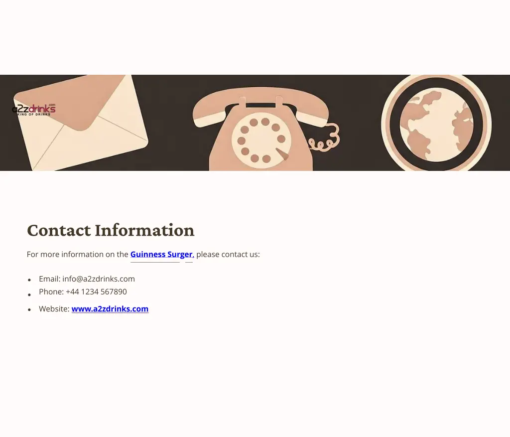 contact information