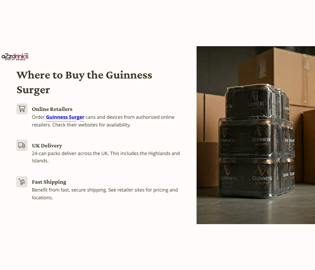 where to buy the guinness surger