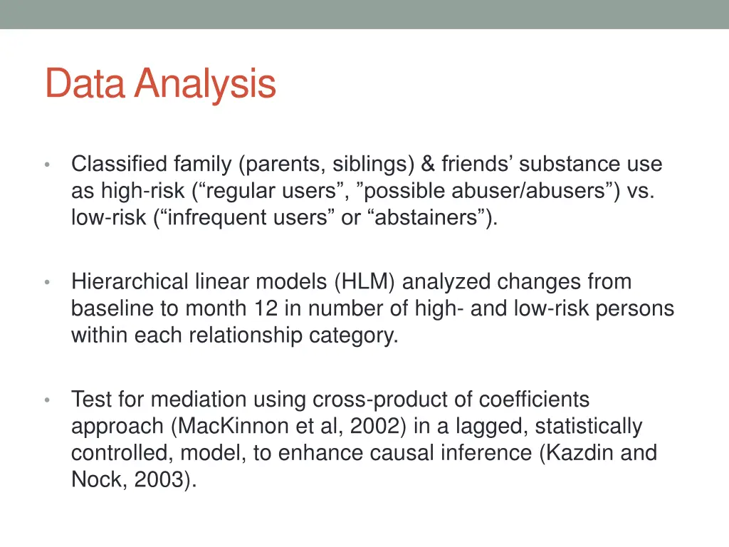data analysis
