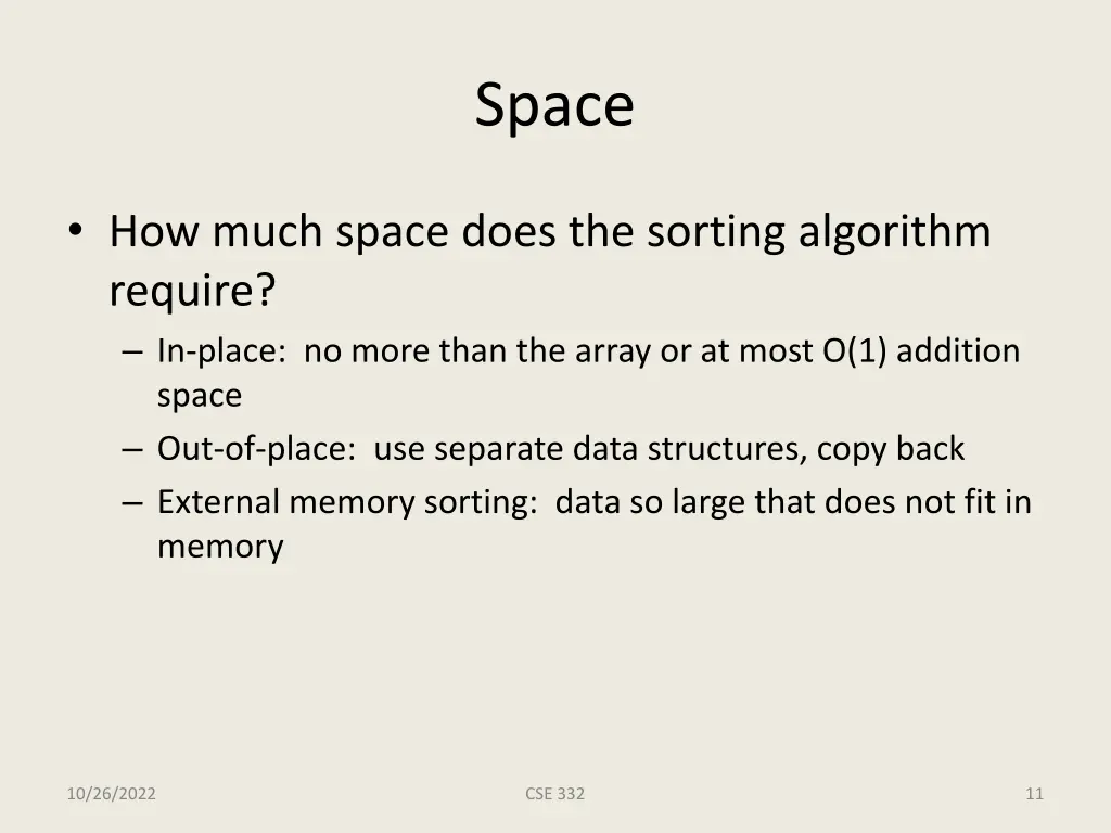 space