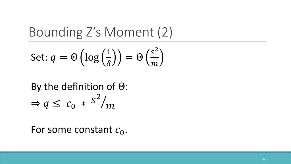 bounding z s moment 2