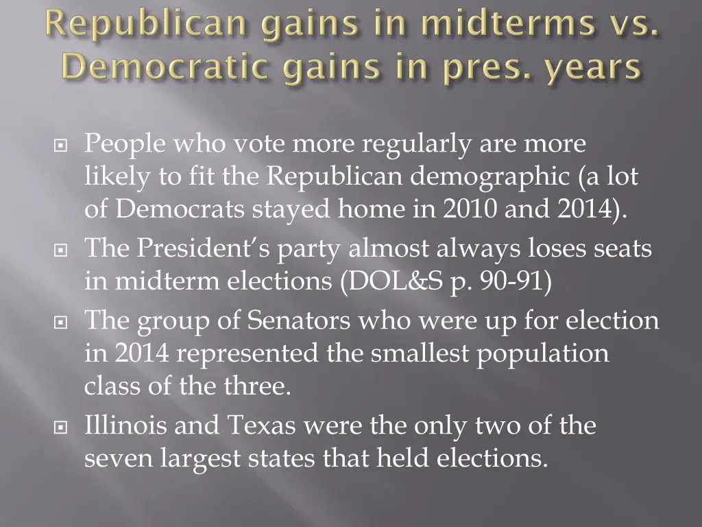 people who vote more regularly are more likely