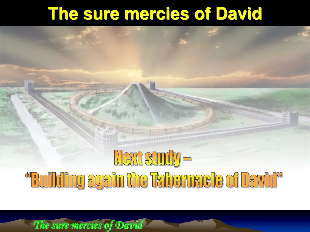 the sure mercies of david