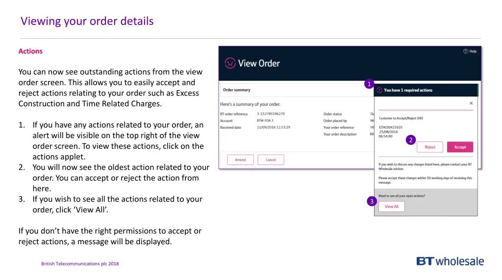viewing your order details 3