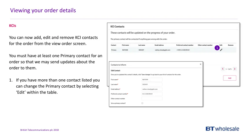 viewing your order details 4