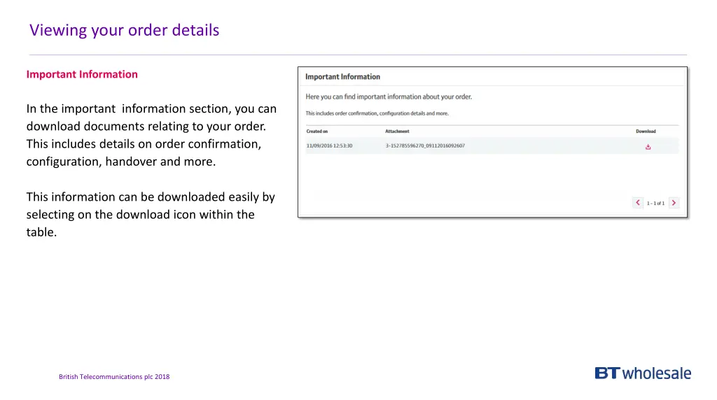viewing your order details 5