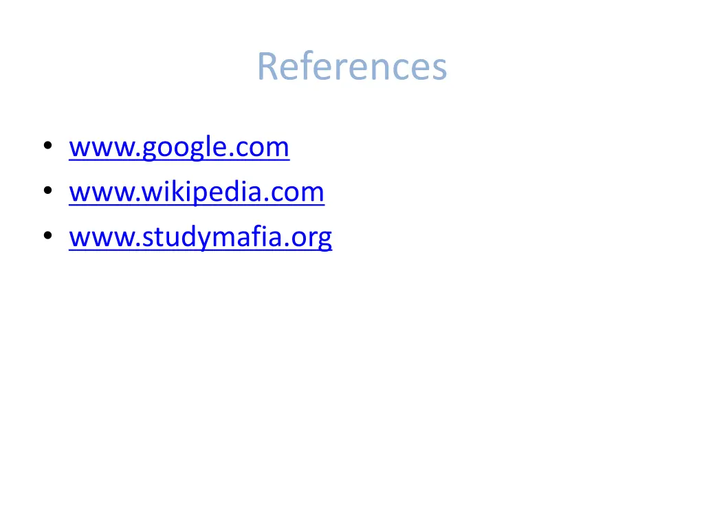 references