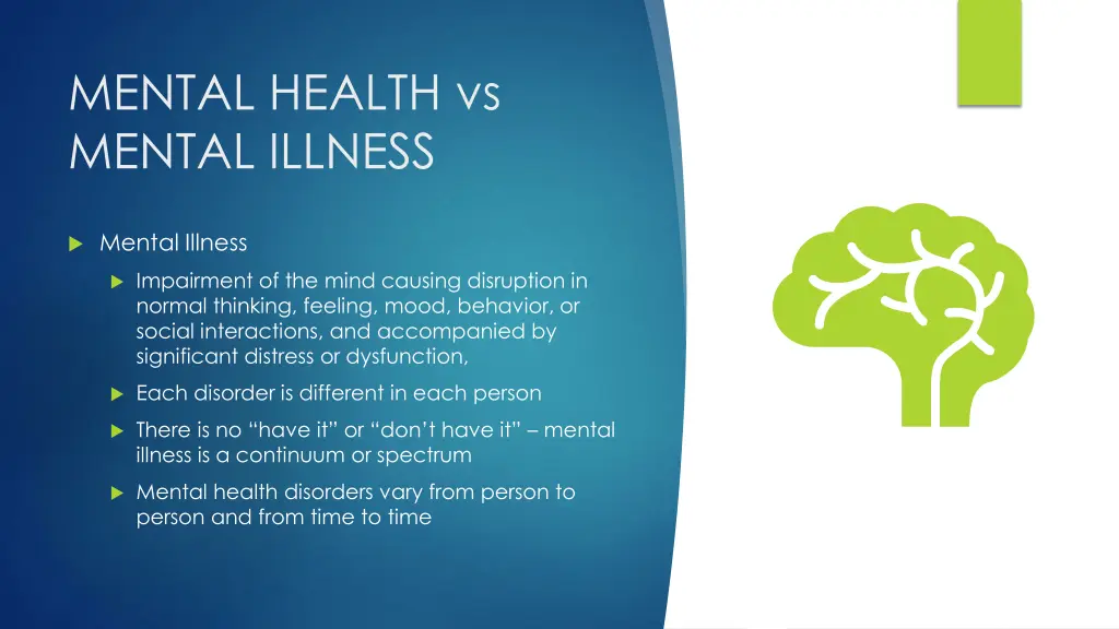 mental health vs mental illness 1