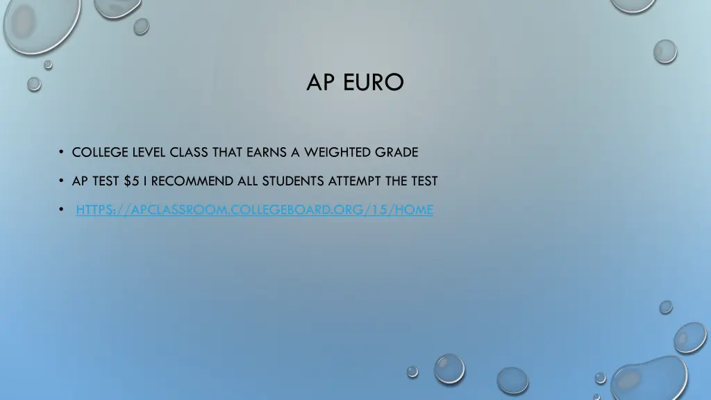 ap euro