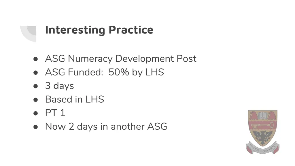 interesting practice