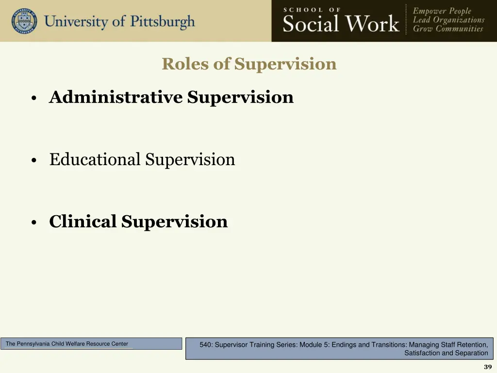 roles of supervision 1