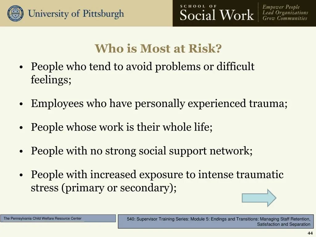 who is most at risk