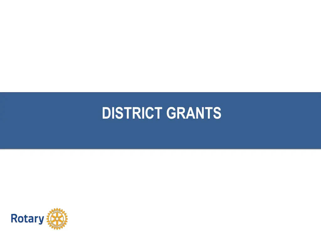 district grants