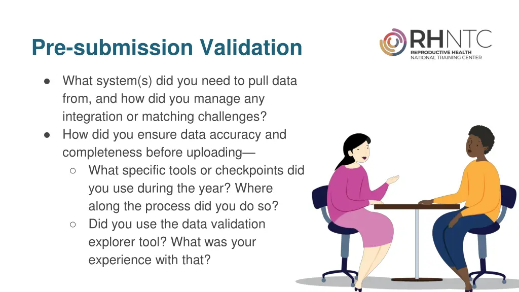 pre submission validation cont