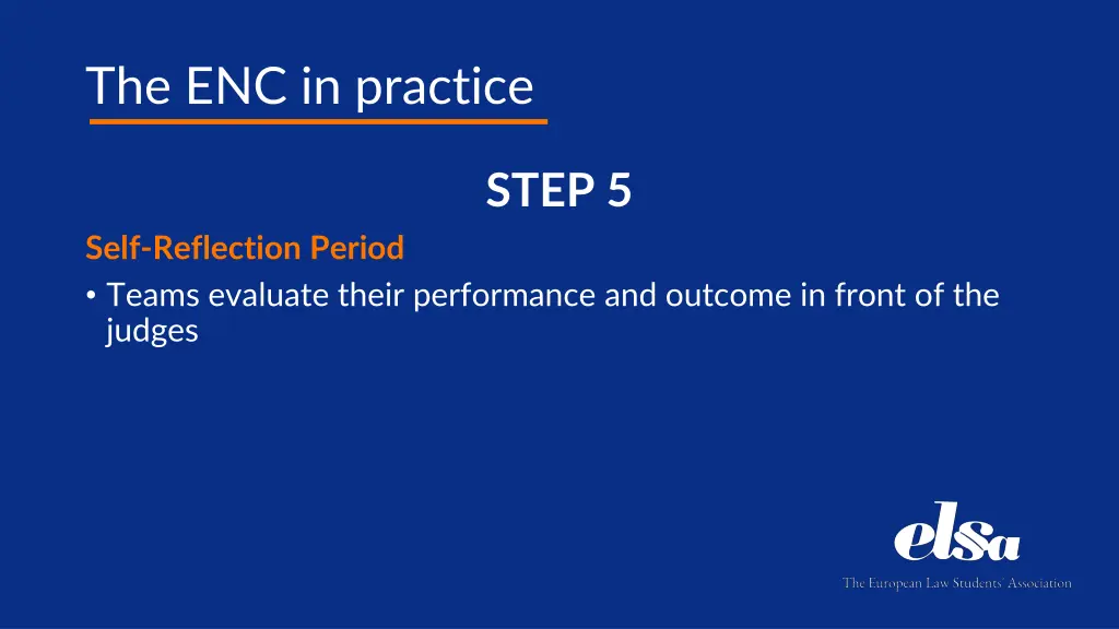 the enc in practice 4