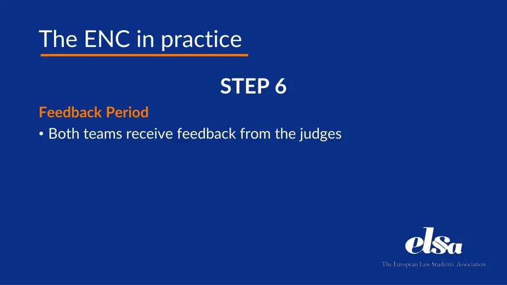 the enc in practice 5