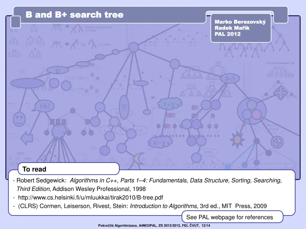 b and b search tree b and b search tree