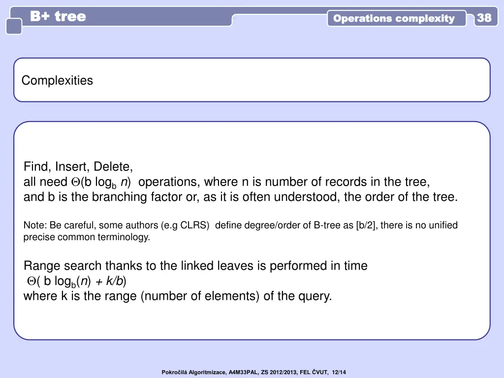 b tree b tree 3