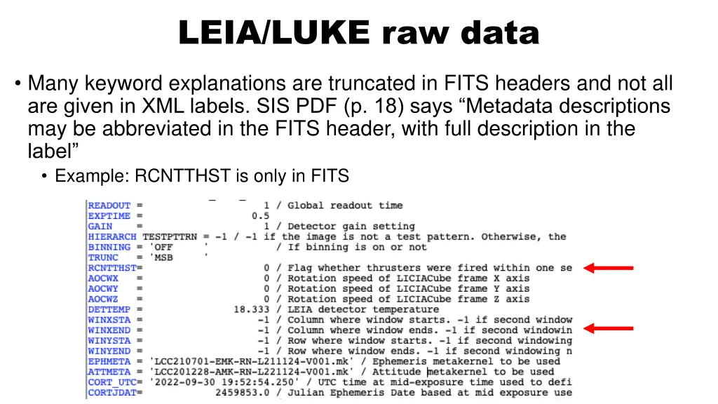 leia luke raw data