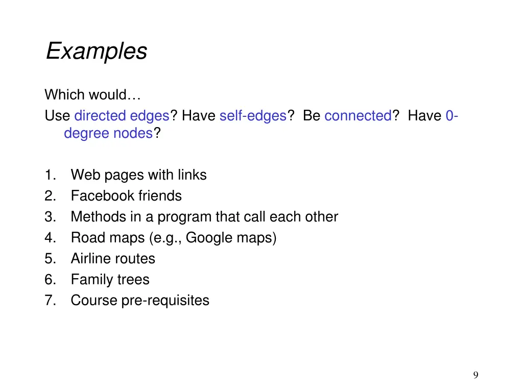 examples