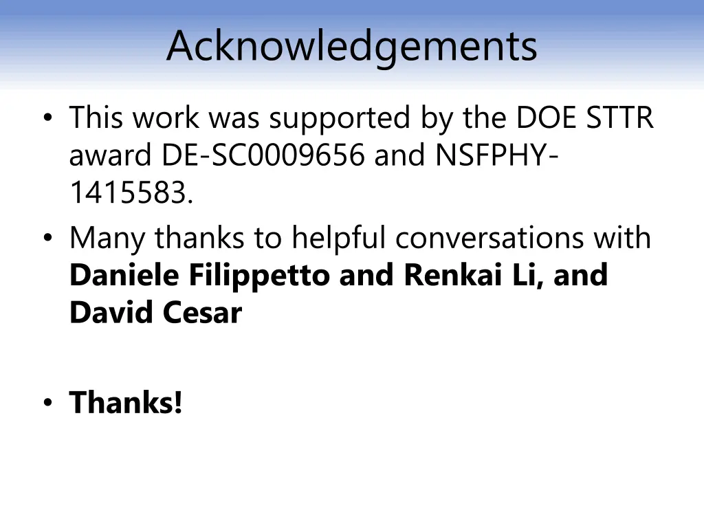 acknowledgements
