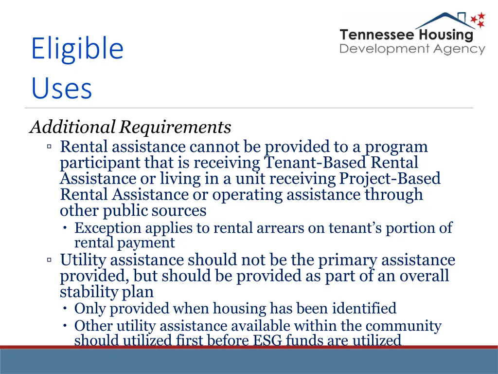 eligible uses 3