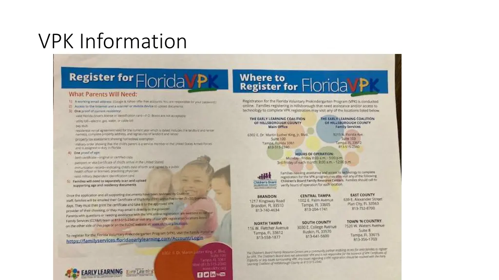 vpk information