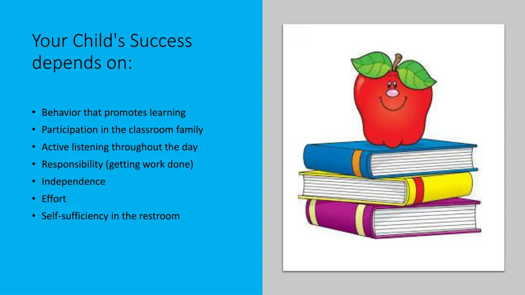 your child s success depends on