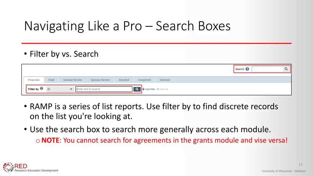 navigating like a pro search boxes