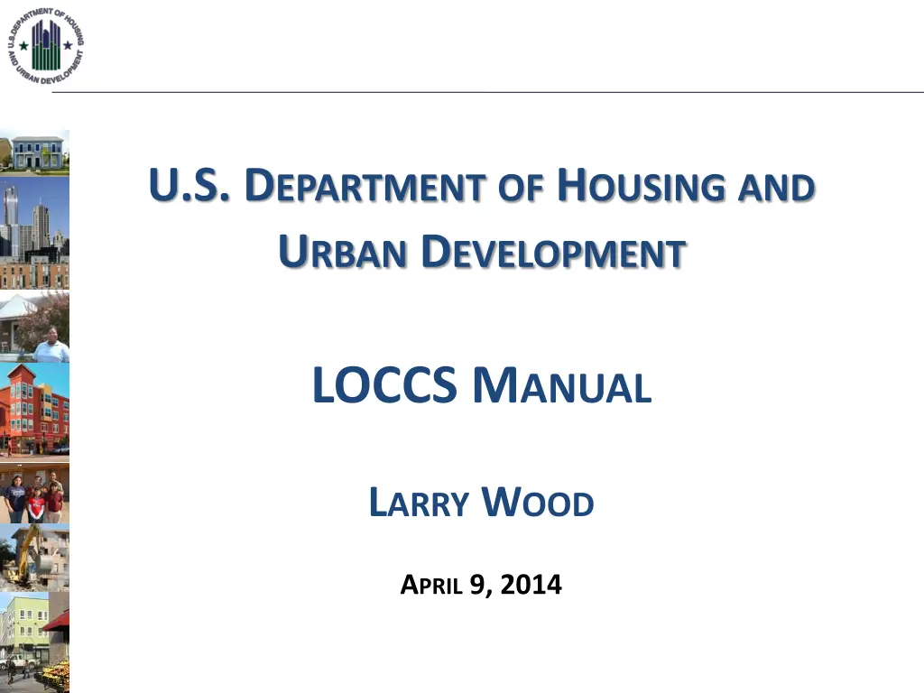 u s d epartment of h ousing and u rban