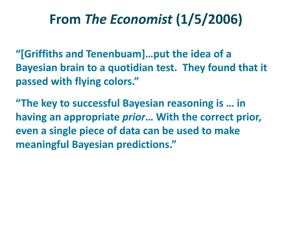 from the economist 1 5 2006
