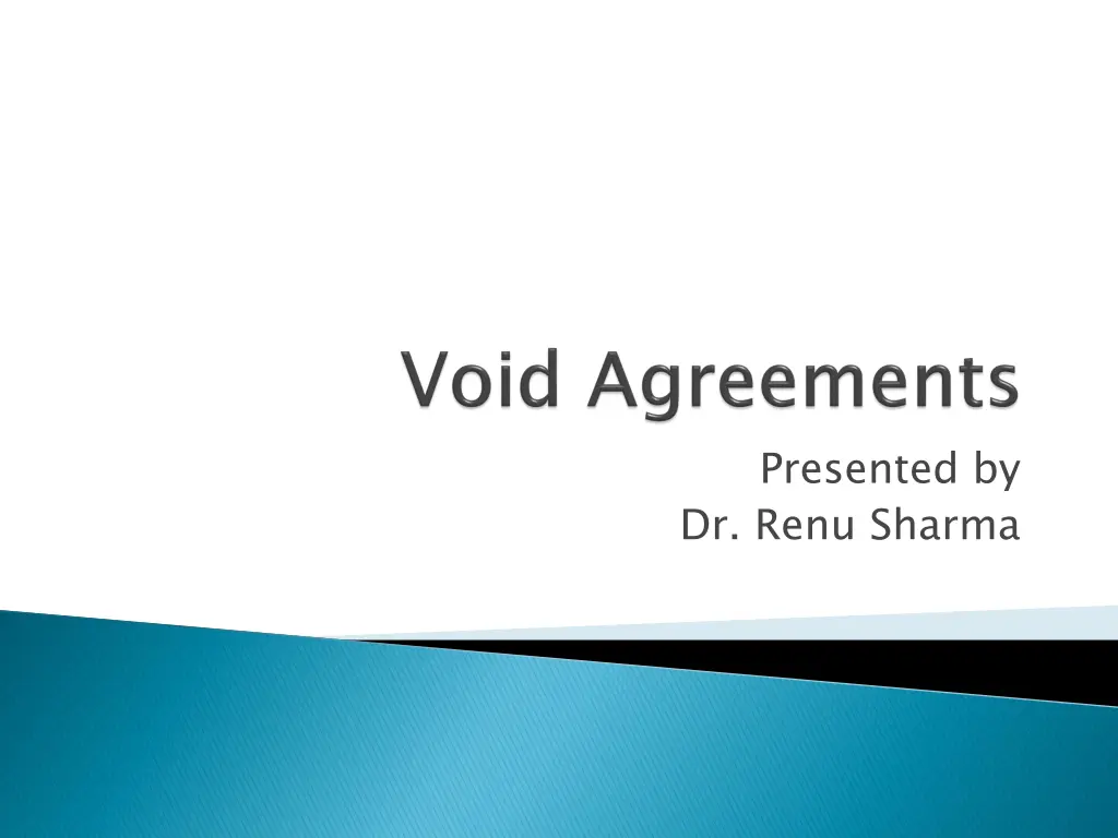 presented by dr renu sharma