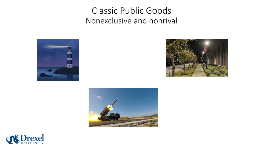 classic public goods nonexclusive and nonrival