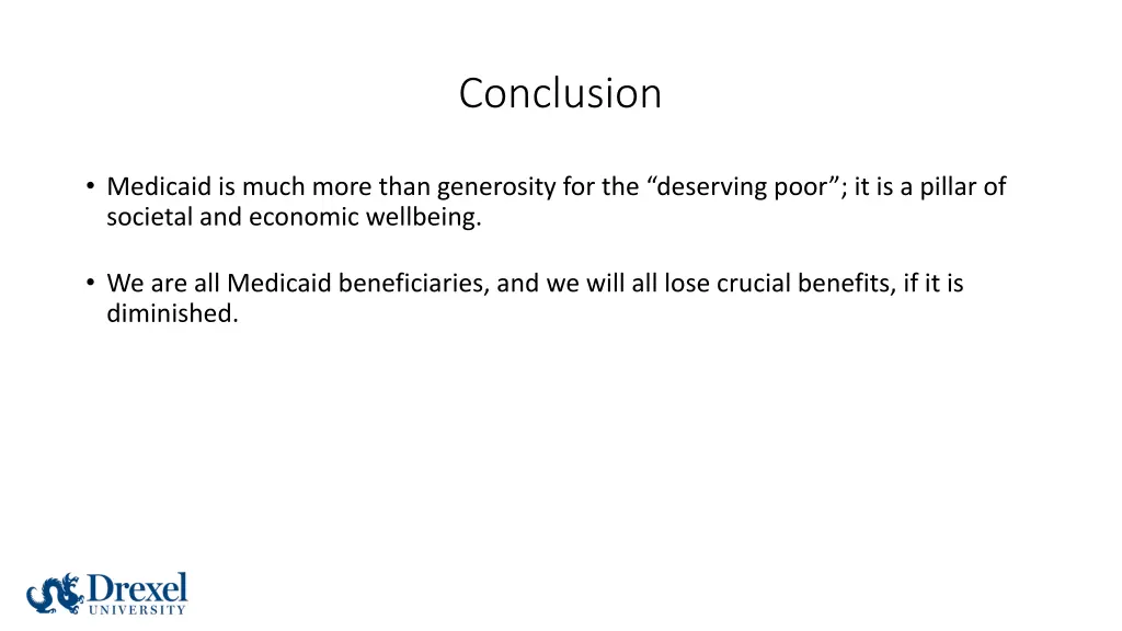 conclusion