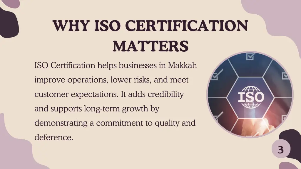 why iso certification matters